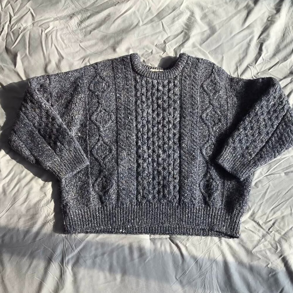 Irish Homecraft 100% Wool Sweater